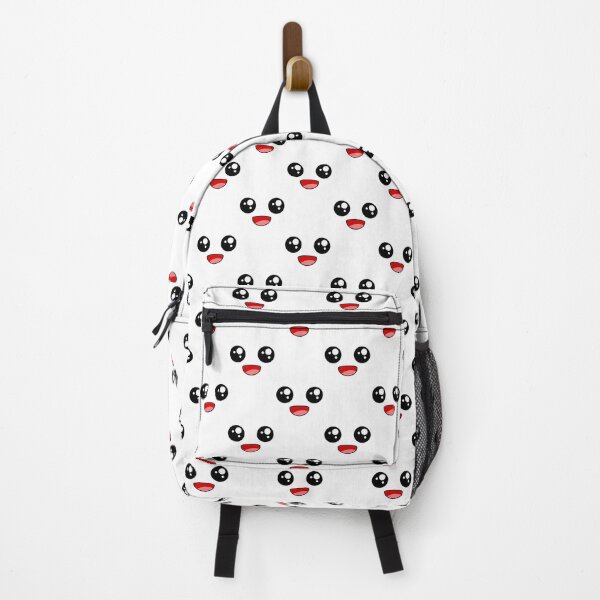 Item preview, Adorable kawaii happy smiling face pattern designed and sold by BlushyPrint.
