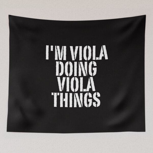 Item preview, I'M VIOLA DOING VIOLA THINGS Shirt Funny Christmas Gift Idea designed and sold by WeirdlyRare.