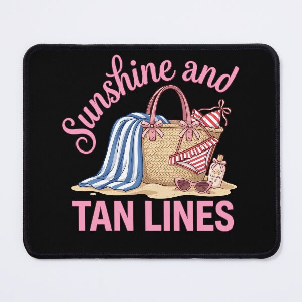 Item preview, Sunshine and Tan Lines Preppy Beach Aesthetic designed and sold by KroghDs.