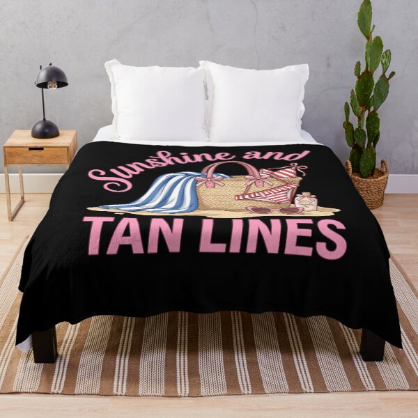 Item preview, Sunshine and Tan Lines Preppy Beach Aesthetic designed and sold by KroghDs.