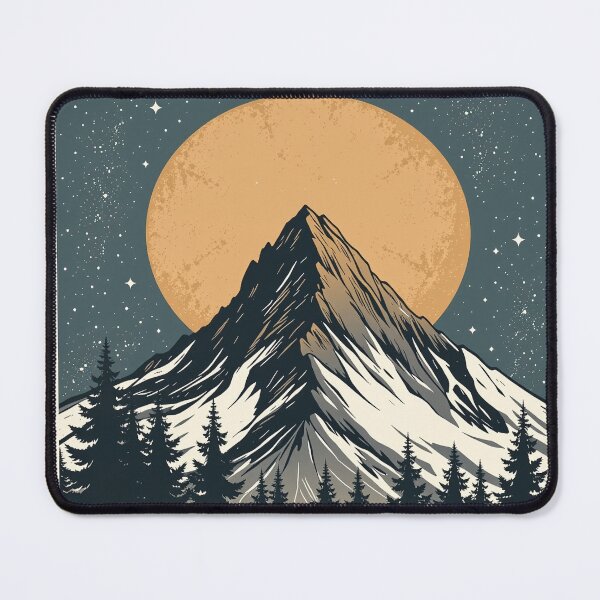 Item preview, Into The Wild - Vintage Mountain Nature designed and sold by dosuki Store.