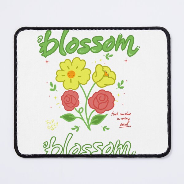Item preview, Blossom Garden Aesthetic Floral Typography designed and sold by ZwoToopia.