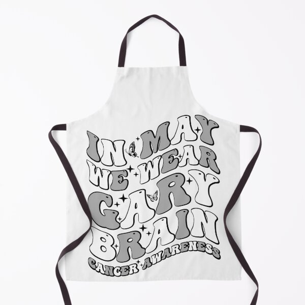 Item preview, In May We Wear Gray Brain Cancer Awareness Support Warrior Survivor designed and sold by 76Valeria.