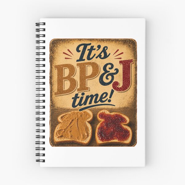 Item preview, It’s BP&J Time! Vintage Peanut Butter & Jelly Retro Kitchen Art Shirt designed and sold by EACS Photo.