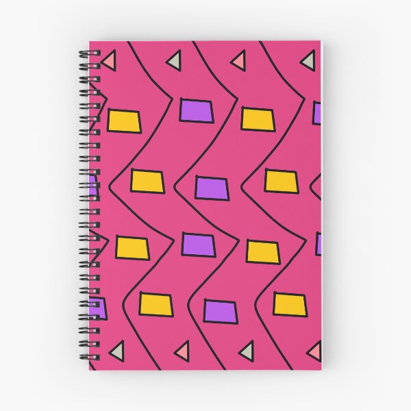 Item preview, Geometric Shapes Lines Pattern on Bright Pink designed and sold by Itaya Art.