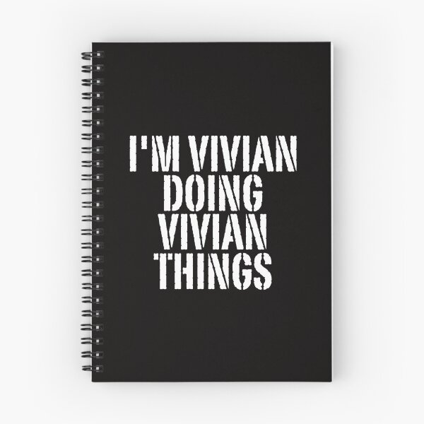 Item preview, I'M VIVIAN DOING VIVIAN THINGS Shirt Funny Christmas Gift Idea designed and sold by WeirdlyRare.