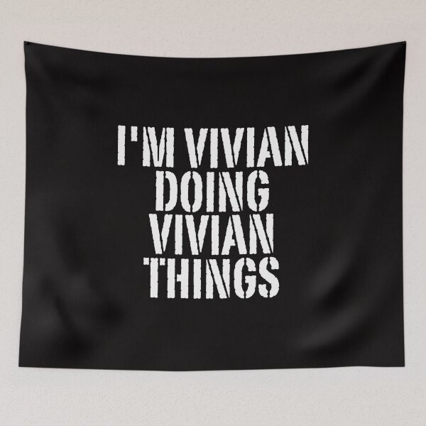 Item preview, I'M VIVIAN DOING VIVIAN THINGS Shirt Funny Christmas Gift Idea designed and sold by WeirdlyRare.
