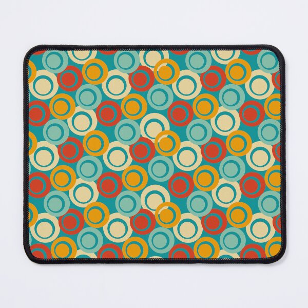 Item preview, Colourful Circles 96 in a turquoise background designed and sold by StefanStudioArt.