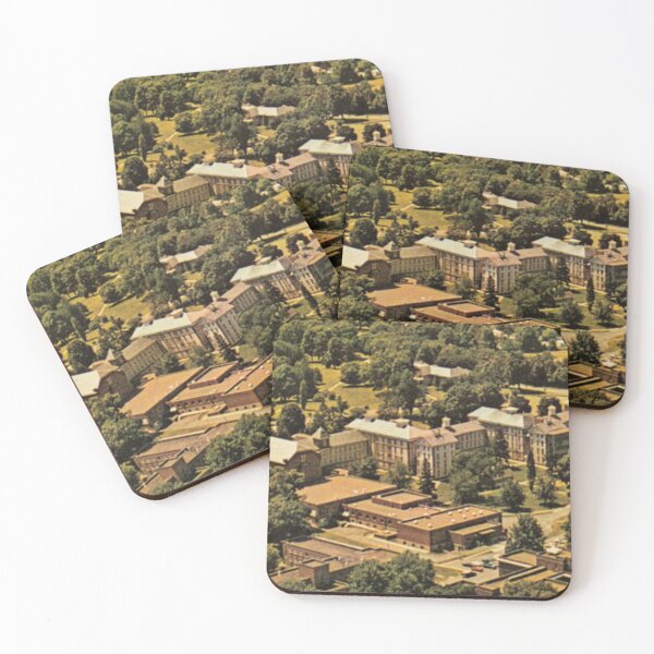 Item preview, Danville State Hospital Vintage Postcard – Aerial View designed and sold by GhostlyWorld.