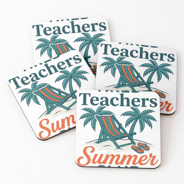 Item preview, Tired Teachers Summer Club Beach Break designed and sold by KroghDs.