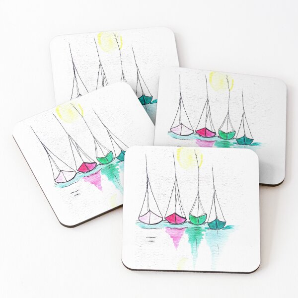 Item preview, Sailboats Sunset designed and sold by MEICARD.