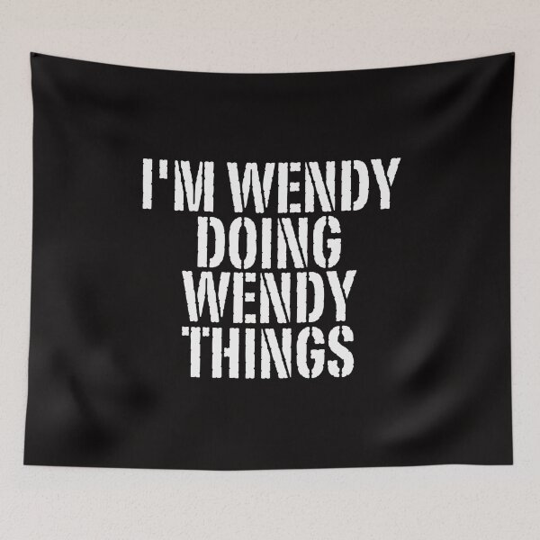 Item preview, I'M WENDY DOING WENDY THINGS Shirt Funny Christmas Gift Idea designed and sold by WeirdlyRare.