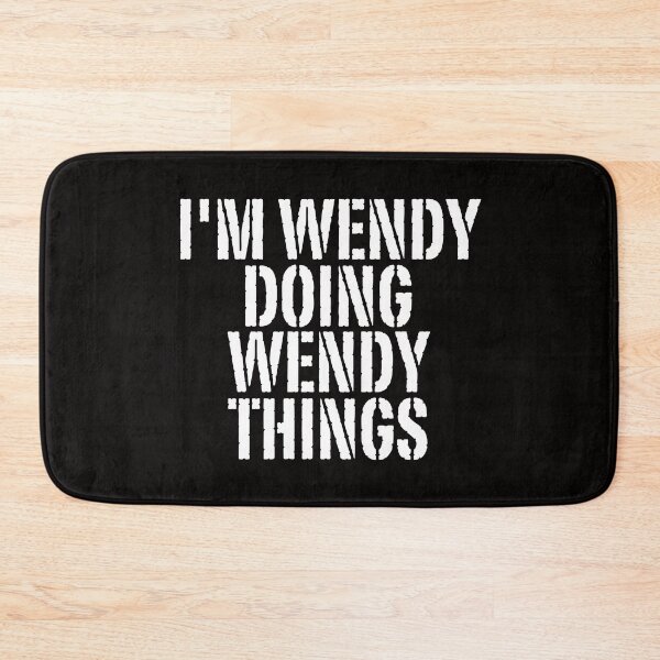 Item preview, I'M WENDY DOING WENDY THINGS Shirt Funny Christmas Gift Idea designed and sold by WeirdlyRare.