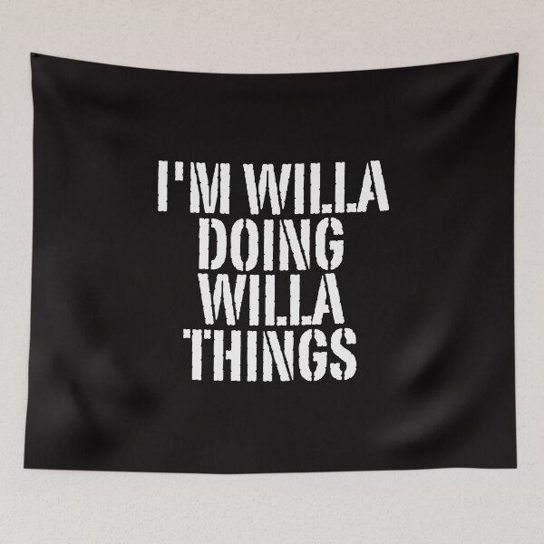 Item preview, I'M WILLA DOING WILLA THINGS Shirt Funny Christmas Gift Idea designed and sold by WeirdlyRare.