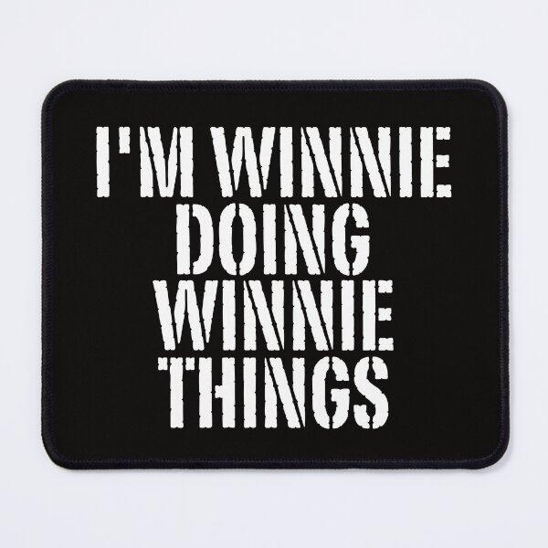 Item preview, I'M WINNIE DOING WINNIE THINGS Shirt Funny Christmas Gift Idea designed and sold by WeirdlyRare.