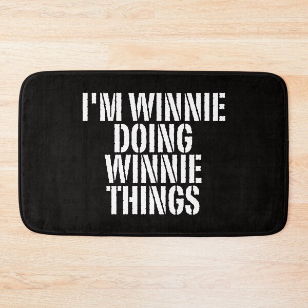 Item preview, I'M WINNIE DOING WINNIE THINGS Shirt Funny Christmas Gift Idea designed and sold by WeirdlyRare.