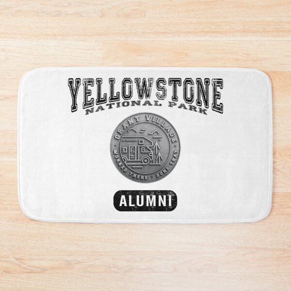 Item preview, GRANT VILLAGE ALUMNI, Yellowstone National Park (for light items) designed and sold by SmyrnaBuffalo.