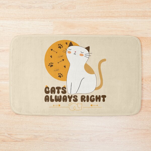 Item preview, Cats Always Right Cute Kawaii Moon Paws Funny designed and sold by DaVinciFeather.