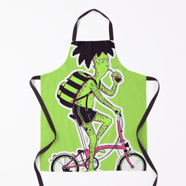 Item preview, “Pedal to the Hex‑Snack: The Leaf‑Head Who Outran His Own Plotline” designed and sold by Print Fiction.