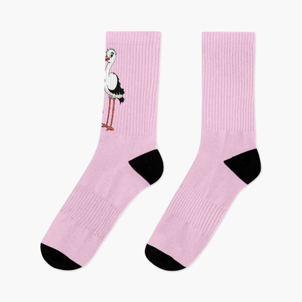 Item preview, It’s a girl “The stork who delivers the baby girl” designed and sold by Stef Ringoot, cartoons and illustrations.