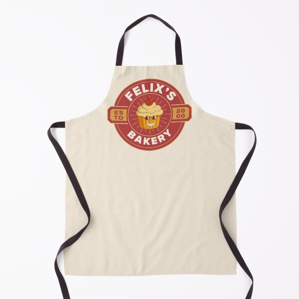 Item preview, Felix’s Bakery Est. 2000 | Retro K-POP Café Logo Sticker designed and sold by smeraldosecrets.