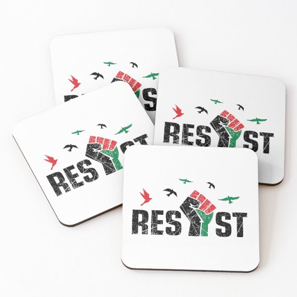 Item preview, Palestine Resist Fist Palestinian Resistance and Freedom Support Design designed and sold by Hurriyyatee.