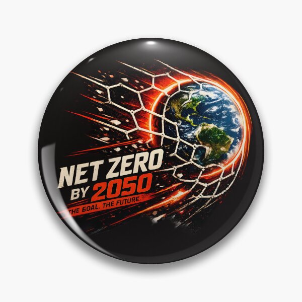 Item preview, Net Zero By 2050 - Netzero - Climate Awareness designed and sold by Drishya-Designs.