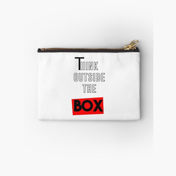 Item preview, Think Outside The Box Typography Design designed and sold by zaza100.