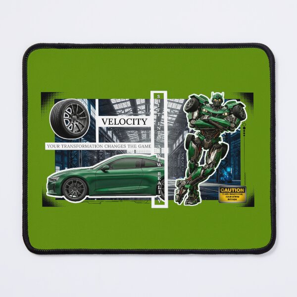 Item preview, Velocity: Green Cyber Transformation Mech & Sport Coupe designed and sold by mackyartsstudio.