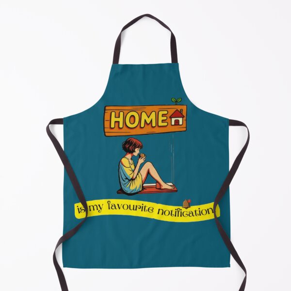 Item preview, Home Is My Favourite Notification: Introvert Vibe designed and sold by Miheerala.