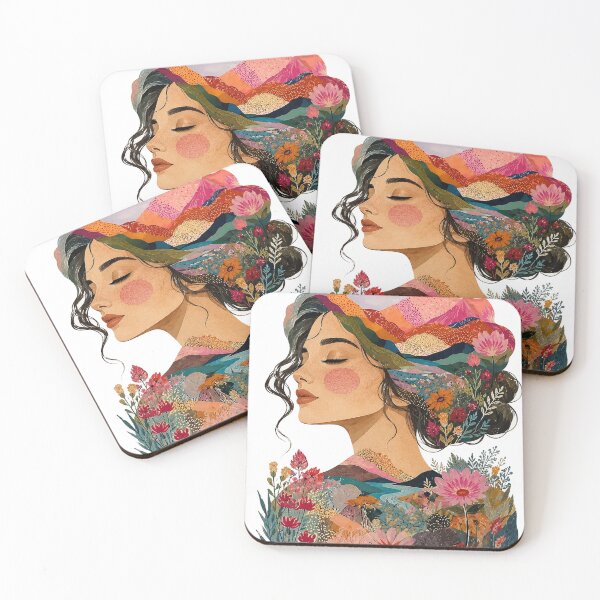 Item preview, Floral Mountain Muse designed and sold by Ruediaries.