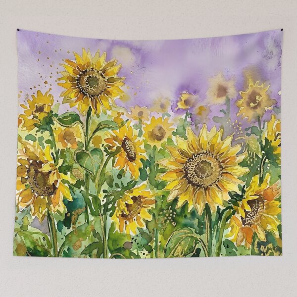 Item preview, Sunflower Field  designed and sold by GraphicsClub.