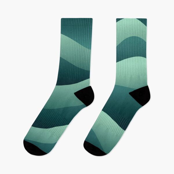 Item preview, Modern Emerald Tides designed and sold by TheDenimArt.