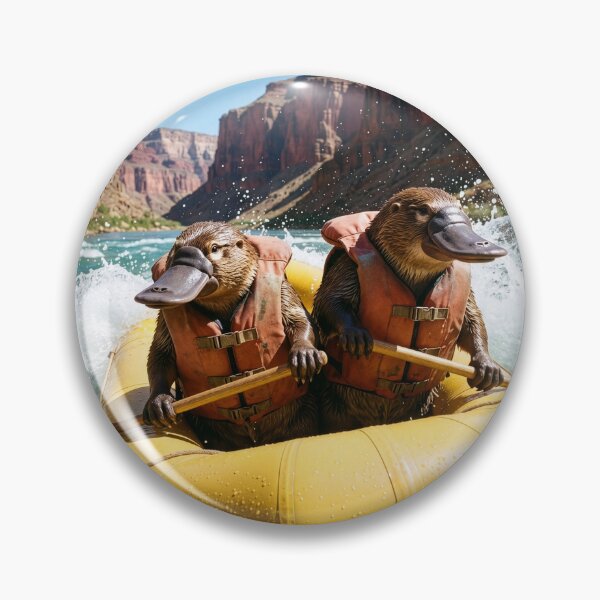Artikelvorschau, Schnabeltiere beim Rafting auf dem Colorado River entworfen und verkauft von Tridentulus.