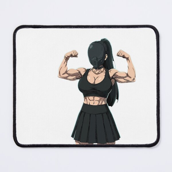 Item preview, Masked Muscle Girl designed and sold by UnrivaledOtaKu.