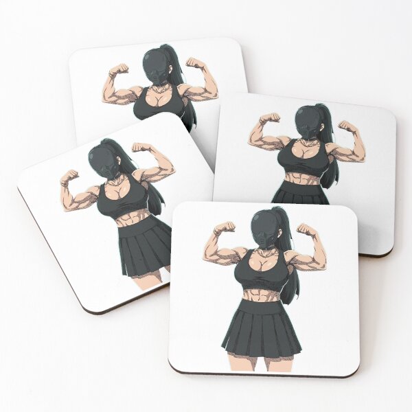Item preview, Masked Muscle Girl designed and sold by UnrivaledOtaKu.