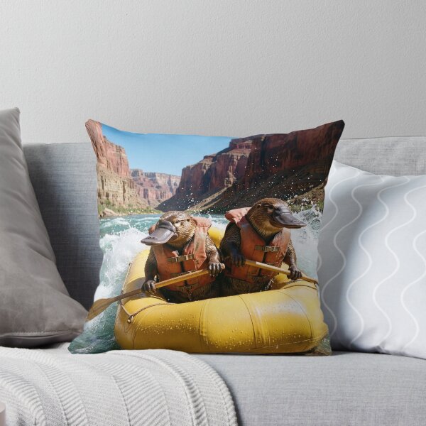 Item preview, Platypuses Rafting the Colorado River designed and sold by Tridentulus.