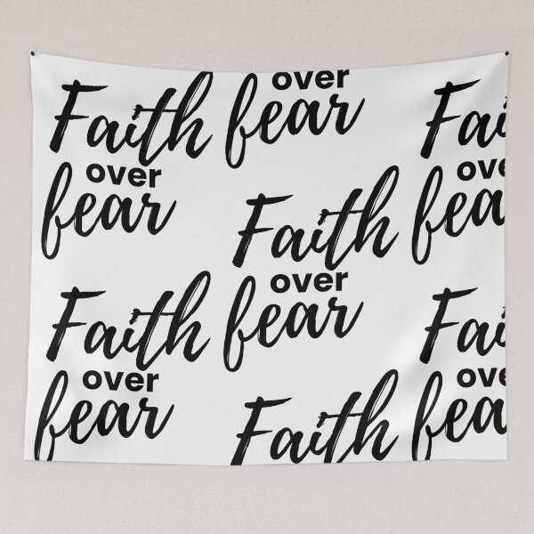 Item preview, FAITH OVER FEAR designed and sold by AestheticNi.