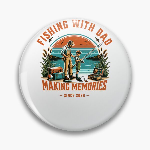 Item preview, Fishing With Dad Making Memories designed and sold by pkk72.