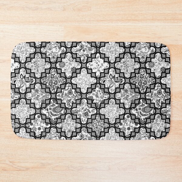 Item preview, Seamless Quaterfoil Floral Pattern designed and sold by paperandp!xels.