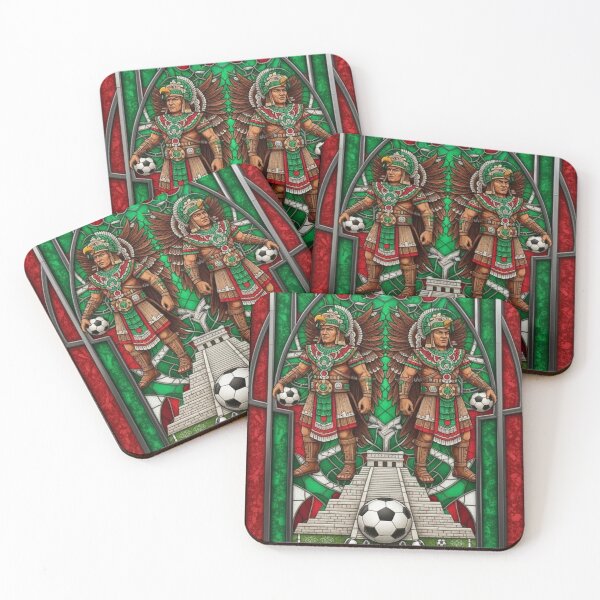 Item preview, Aztec Warrior Soccer Pride Stained Glass designed and sold by BriSher.