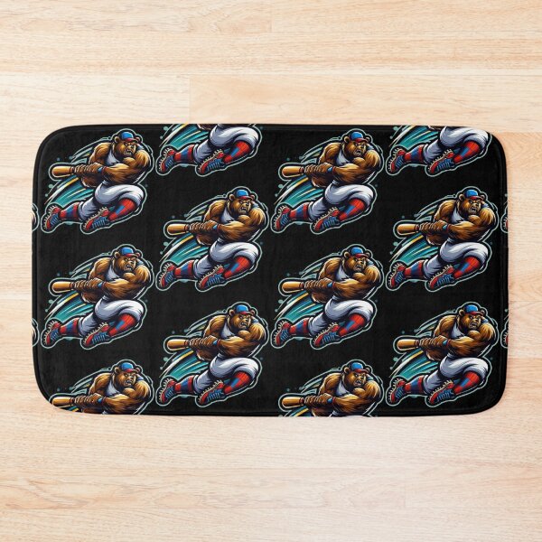 Item preview, Baseball Bear – Dynamic Sports Animal Art designed and sold by Dogandesighn.