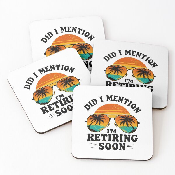 Item preview, Did I Mention I’m Retiring Soon Beach Sunset designed and sold by LunaMagicStudio.