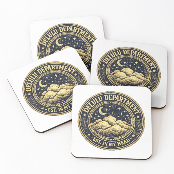 Item preview, Delulu Department Est In My Head – Funny Fake Government Seal Art | Delulu Gift designed and sold by irfanshikh.