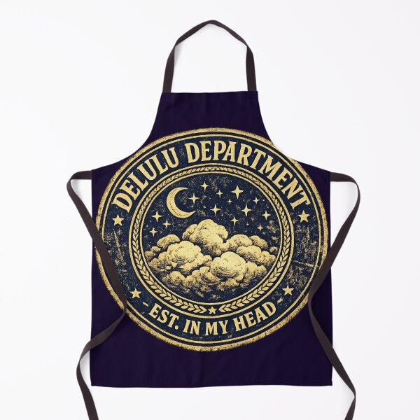 Item preview, Delulu Department Est In My Head – Funny Fake Government Seal Art | Delulu Gift designed and sold by irfanshikh.