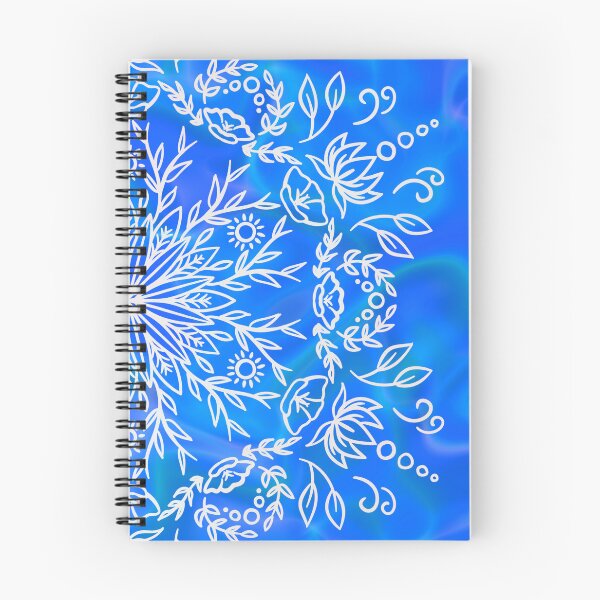 Item preview, Spring Blossom Mandala - Blue Holo designed and sold by halconiandesign.