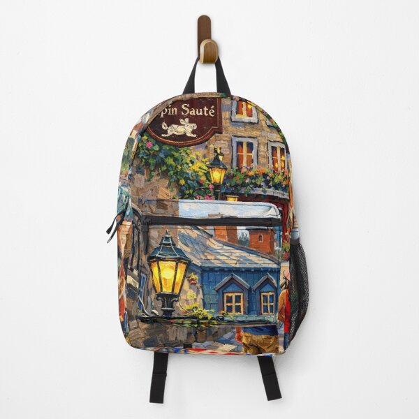 Item preview, Old Quebec Summer Stroll designed and sold by JcAbstractArt.