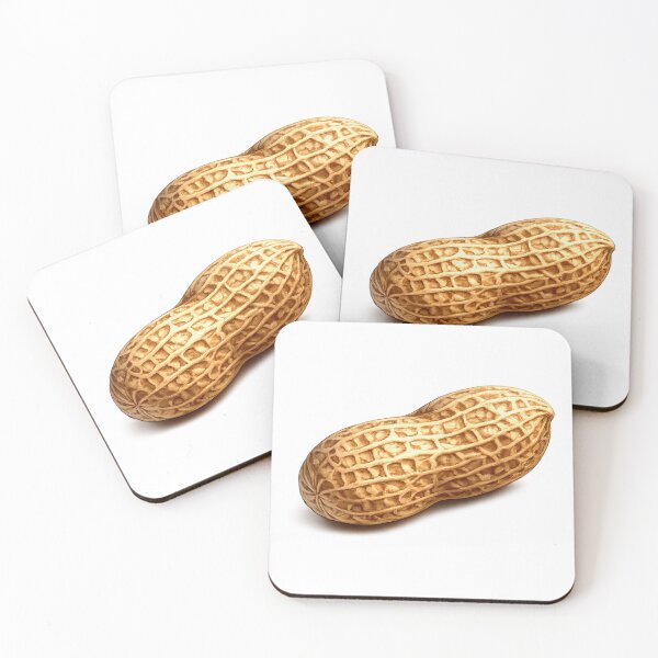 Item preview, Simple Raw Peanut Shell Illustration designed and sold by PixelParinda.