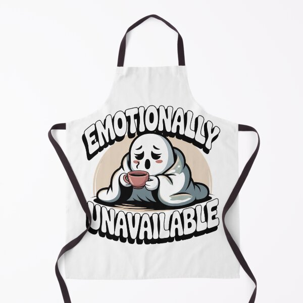 Item preview, Emotionally Unavailable Cozy Ghost designed and sold by PrintologyAura.