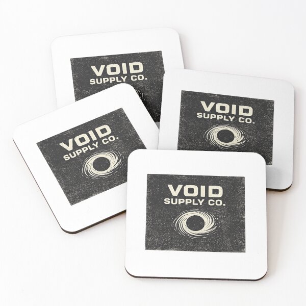 Item preview, Void Supply Co – Minimalist Fictional Streetwear Brand Logo | Aesthetic Dark Humor Gift designed and sold by irfanshikh.